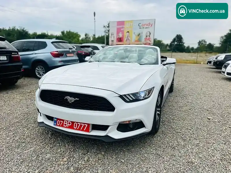 Ford Mustang 2017, фото з оголошення 2 з 20, VIN 1FATP8UHXH5327257
