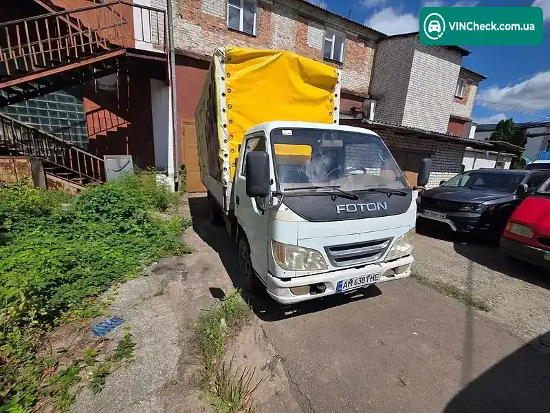 Foton BJ1043 2006, фото з оголошення 1 з 11, VIN Y6JV8JE666J001270