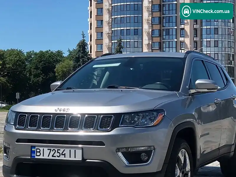 Jeep Compass 2019, фото з оголошення 1 з 20, VIN 3C4NJDCB5KT854172