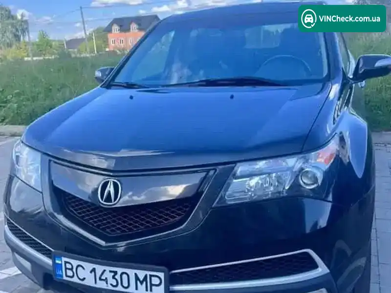 Acura MDX 2011, фото з оголошення 1 з 13, VIN 2HNYD2H6XBH529895