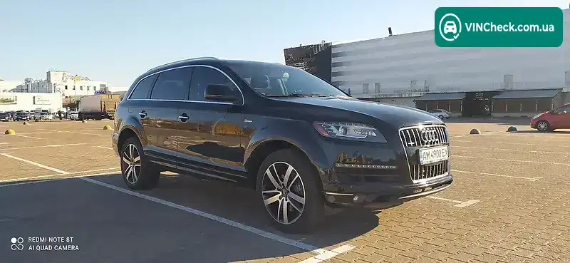 Audi Q7 2012, фото з оголошення 1 з 12, VIN WA1LGAFE2CD001563