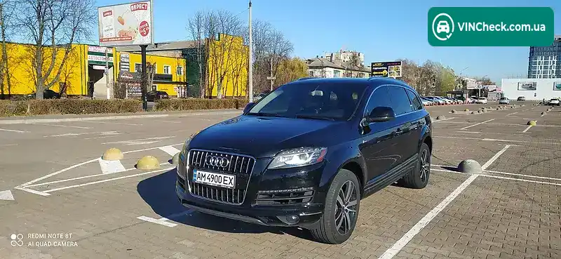 Audi Q7 2012, фото з оголошення 2 з 12, VIN WA1LGAFE2CD001563