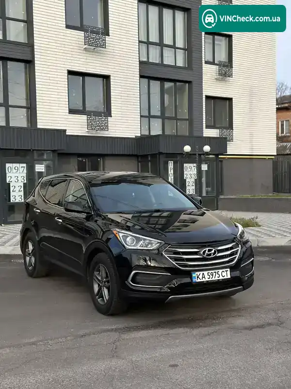 Hyundai Santa FE 2018, фото з оголошення 2 з 20, VIN 5XYZT3LB1JG565852