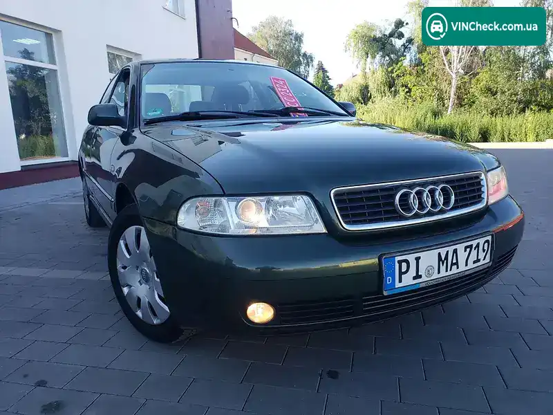 Audi A4 2000, фото з оголошення 2 з 20, VIN WAUZZZ8DZ1A015848
