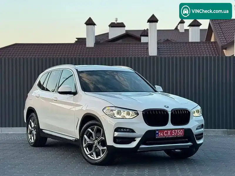BMW X3 2021, фото з оголошення 1 з 20, VIN 5UXTY5C01M9E58020