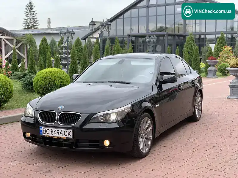 BMW 5 Series 2006, фото з оголошення 1 з 20, VIN WBANC31070CP59429