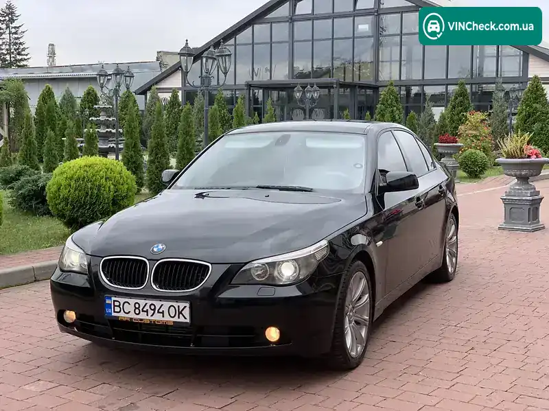 BMW 5 Series 2006, фото з оголошення 2 з 20, VIN WBANC31070CP59429