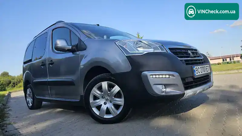 Peugeot Partner 2016, фото з оголошення 2 з 21, VIN VF37J9HP0GJ658785