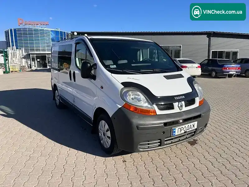 Renault Trafic 2003, фото з оголошення 1 з 21, VIN VF1FLABA53Y007900