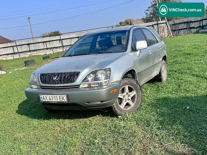 Lexus RX 2000, фото з оголошення 1 з 10, VIN JT6HF10U8Y0145560