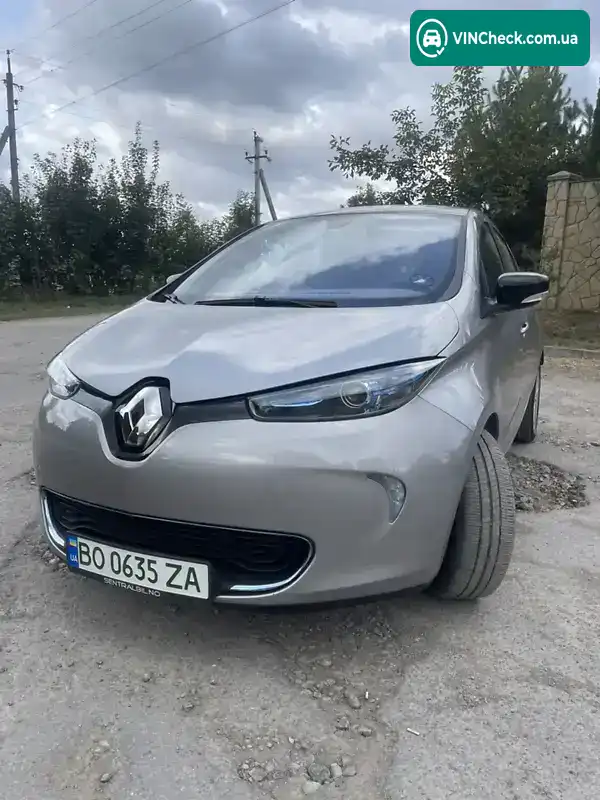 Renault Zoe 2014, фото з оголошення 2 з 9, VIN VF1AGVYA051086185