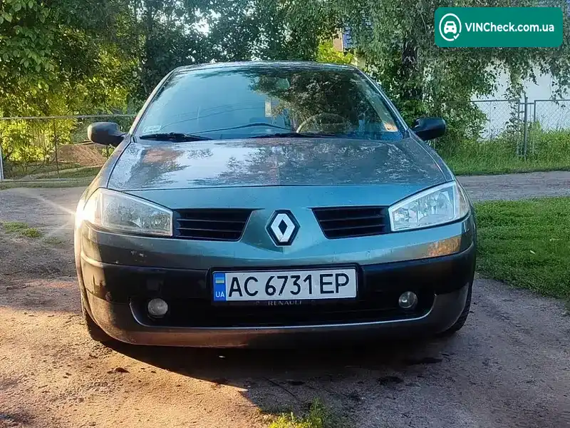 Renault Megane 2003, фото з оголошення 1 з 11, VIN VF1BM0F0529164340