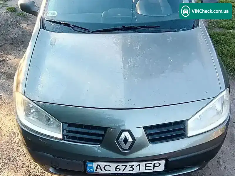 Renault Megane 2003, фото з оголошення 2 з 11, VIN VF1BM0F0529164340
