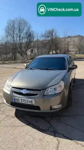 Chevrolet Epica 2008, фото з оголошення 2 з 11, VIN Y6DLA69LE8B133306