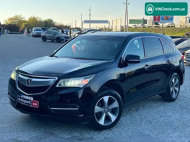 Acura MDX 2015, фото з оголошення 1 з 20, VIN 5FRYD4H28GB025632
