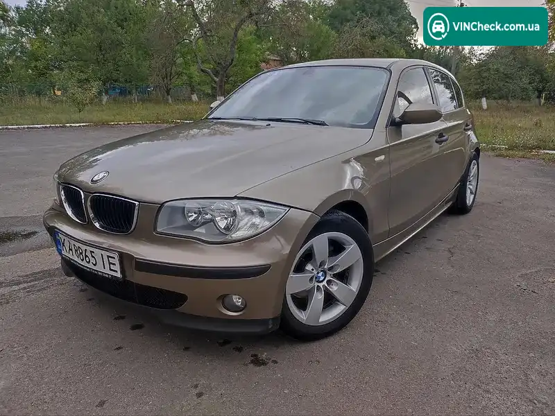 BMW 1 Series 2005, фото з оголошення 1 з 20, VIN WBAUF11070PT49262