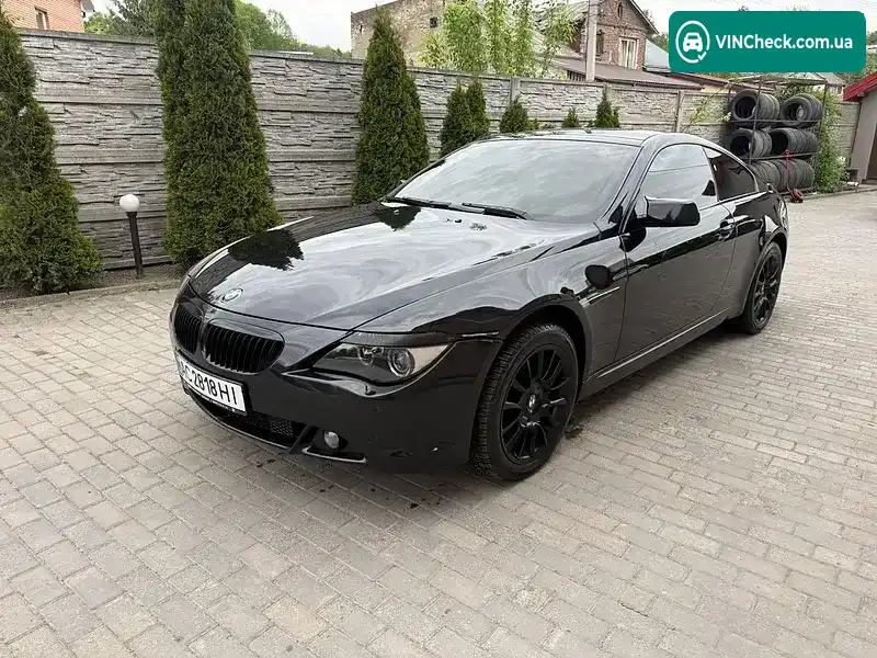 BMW 6 Series 2005, фото з оголошення 1 з 11, VIN WBAEH31070B701490
