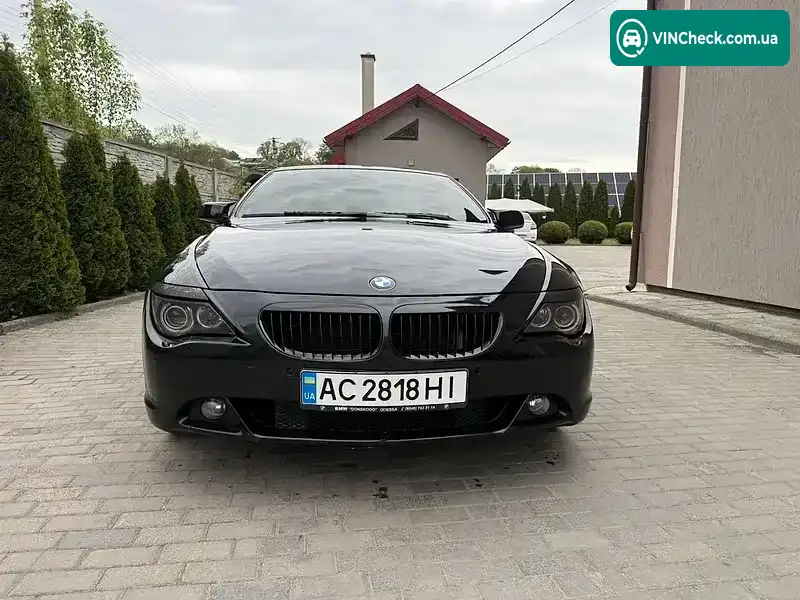 BMW 6 Series 2005, фото з оголошення 2 з 11, VIN WBAEH31070B701490