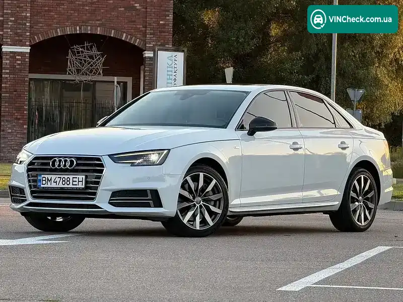 Audi A4 2017, фото з оголошення 1 з 20, VIN WAULNAF41HN018694