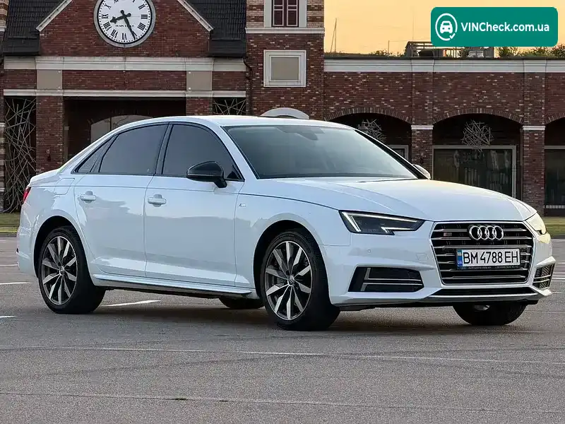 Audi A4 2017, фото з оголошення 2 з 20, VIN WAULNAF41HN018694