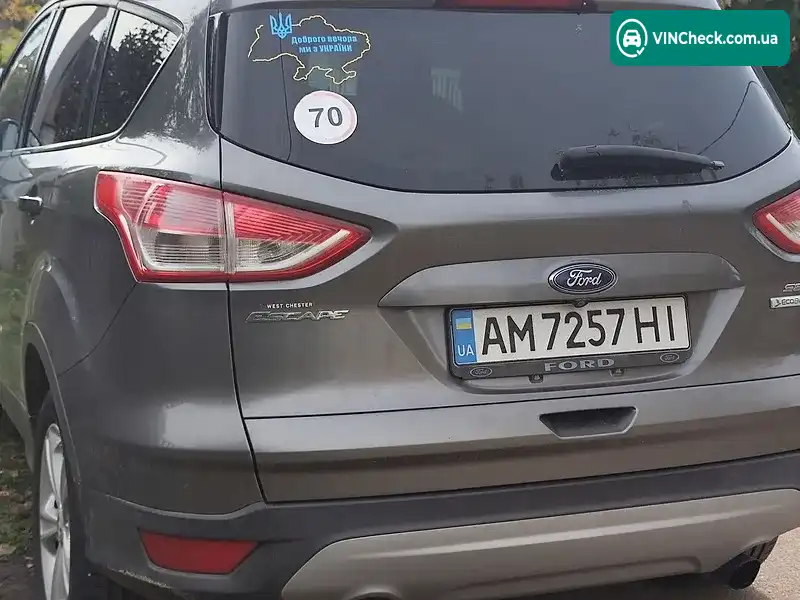 Ford Escape 2014, фото з оголошення 2 з 12, VIN 1FMCU0GX3EUC97409
