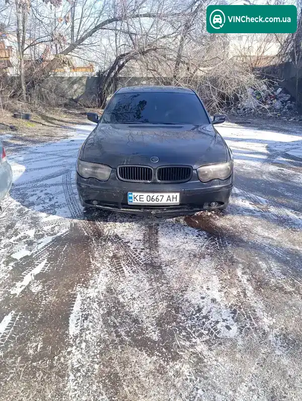 BMW 7 Series 2002, фото з оголошення 1 з 7, VIN WBAGL61020DM59835
