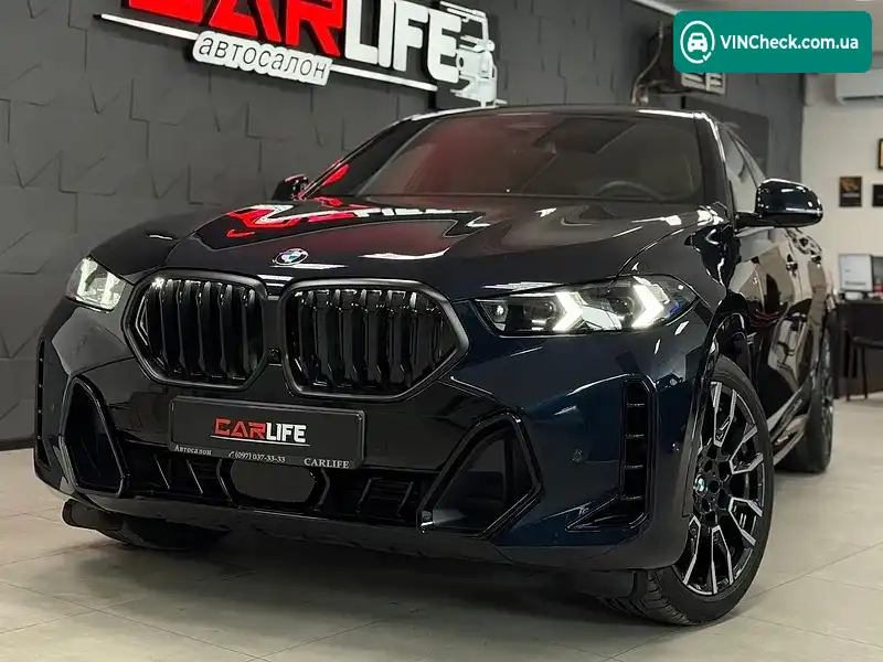 BMW X6 2025, фото з оголошення 2 з 20, VIN WBA11EY0409089874