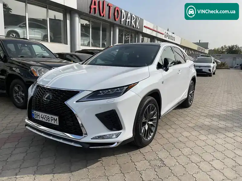 Lexus RX 2019, фото з оголошення 1 з 20, VIN 2T2YGMDAXLC047017