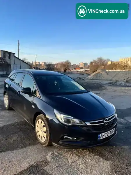 Opel Astra 2019, фото з оголошення 1 з 18, VIN W0VBD8EF0K8055115