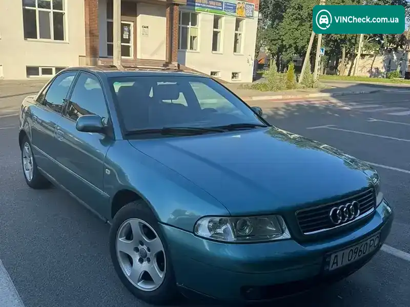 Audi A4 2000, фото з оголошення 1 з 8, VIN WAUZZZ8DZYA167796