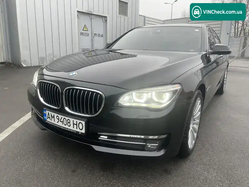 BMW 7 Series 2013, фото з оголошення 1 з 18, VIN WBAYC4104EDZ75436