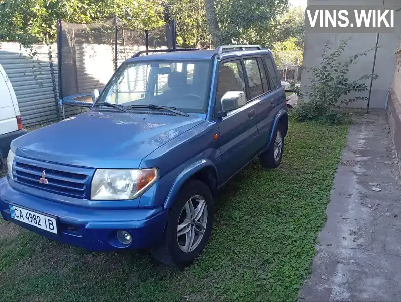 Mitsubishi Pajero Pinin 2001, фото з оголошення 1 з 11, VIN JMP0NH76W2X001220