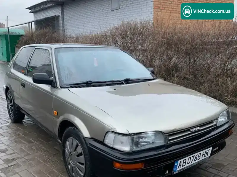 Toyota Corolla 1990, фото з оголошення 2 з 8, VIN JT1G0EE9000333647