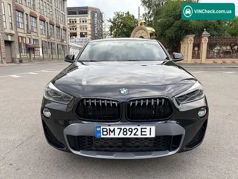 BMW X2 2018, фото з оголошення 2 з 21, VIN WBXYJ5C35JEF78415