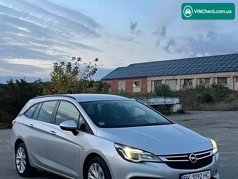 Opel Astra 2018, фото з оголошення 1 з 15, VIN W0VBD8EK5J8072844