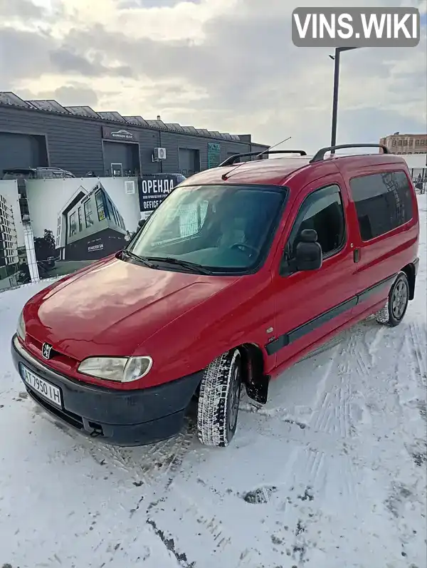 Peugeot Partner 2002, фото з оголошення 2 з 11, VIN VF35CRHYF60470832