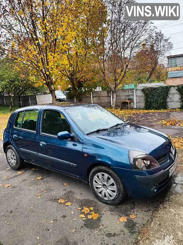 Renault Clio 2002, фото з оголошення 1 з 18, VIN VF1BB1L0A26427786
