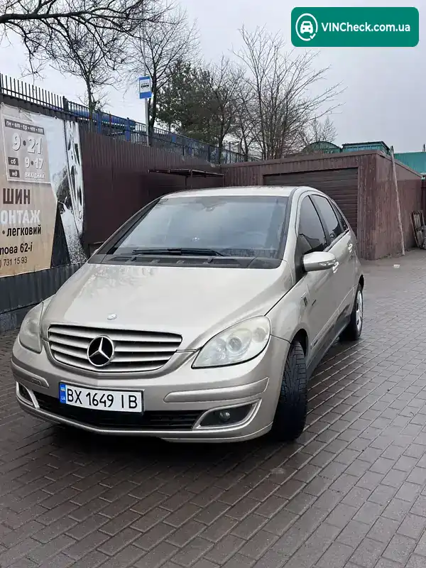 Mercedes-Benz B-Class 2006, фото з оголошення 2 з 15, VIN WDD2452071J083720