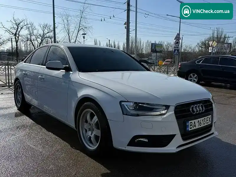 Audi A4 2013, фото з оголошення 1 з 12, VIN WAUZZZ8K5EA091675