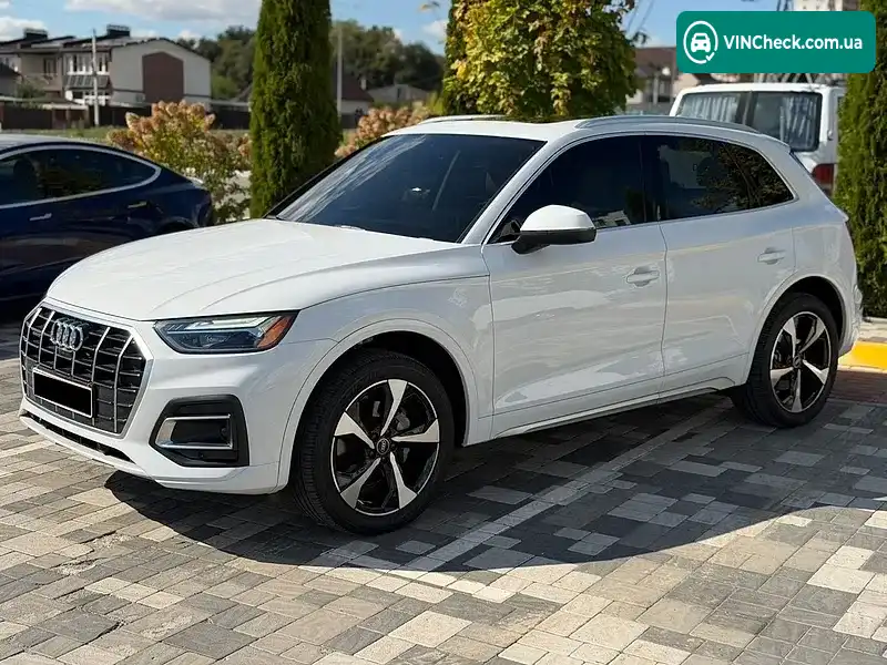 Audi Q5 2021, фото з оголошення 2 з 20, VIN WA1BAAFY4M2038957
