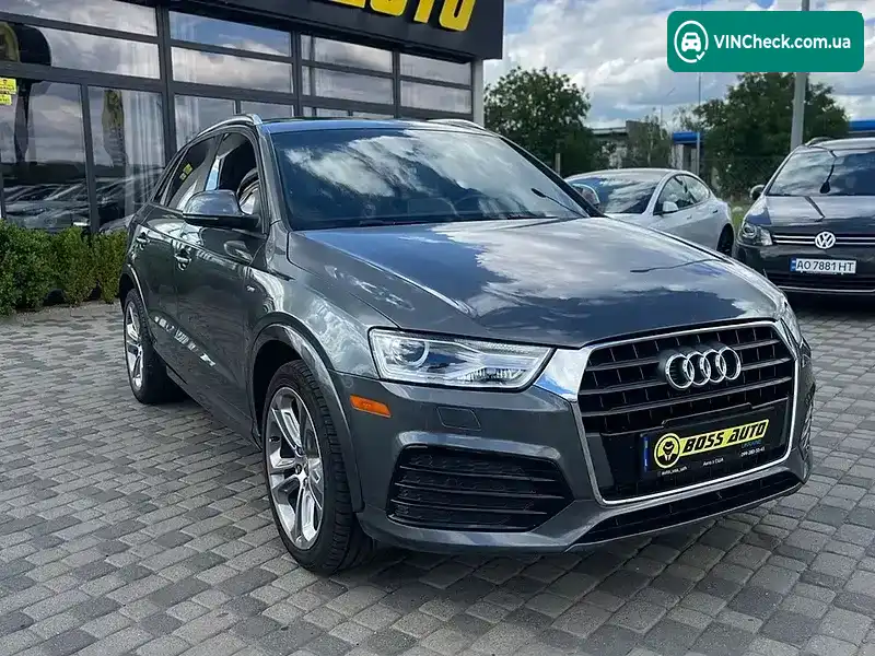 Audi Q3 2017, фото з оголошення 1 з 20, VIN WA1BCCFS6JR010257
