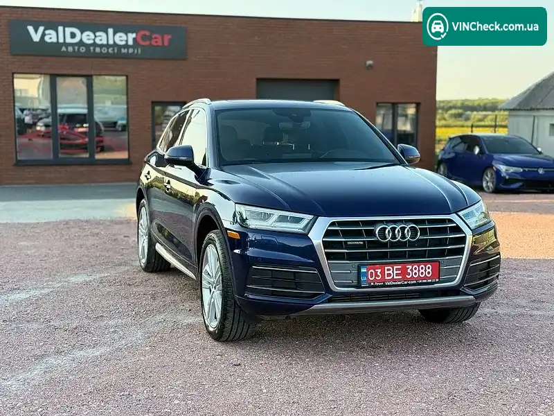 Audi Q5 2018, фото з оголошення 1 з 20, VIN WA1BNAFY0J2227802