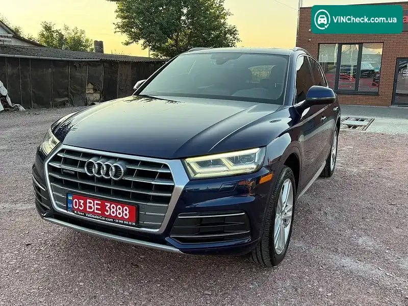 Audi Q5 2018, фото з оголошення 2 з 20, VIN WA1BNAFY0J2227802