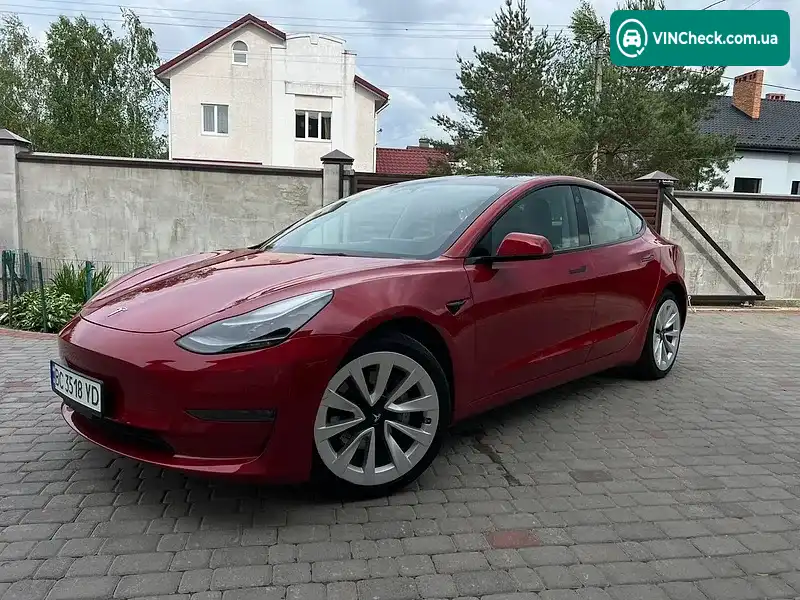 Tesla Model 3 2022, фото з оголошення 2 з 20, VIN 5YJ3E1EB5NF266914