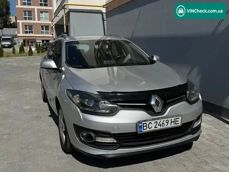 Renault Megane 2014, фото з оголошення 2 з 16, VIN VF1KZS00E52145137