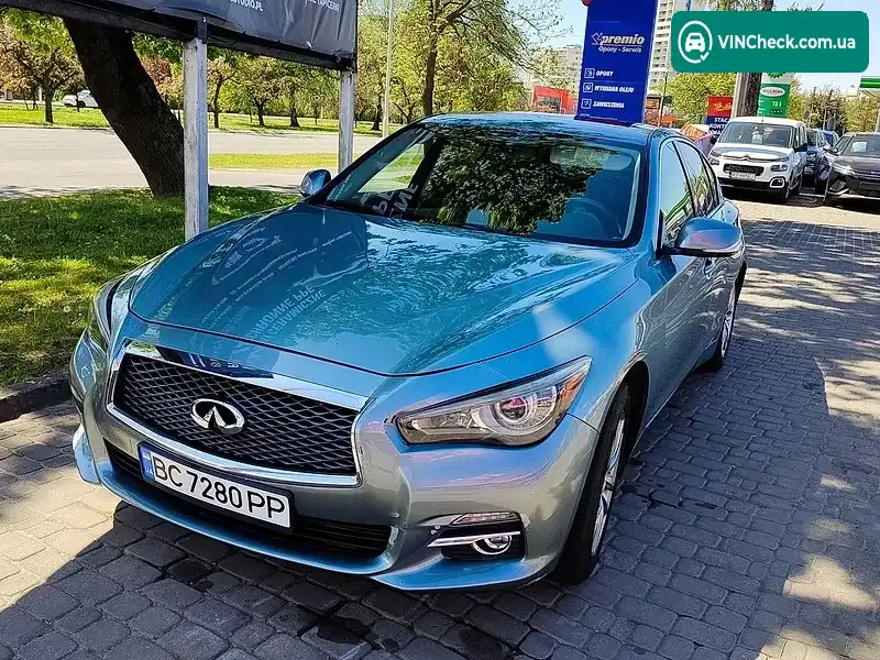 Infiniti Q50 2015, фото з оголошення 1 з 7, VIN JN1CV7ARXGM251411