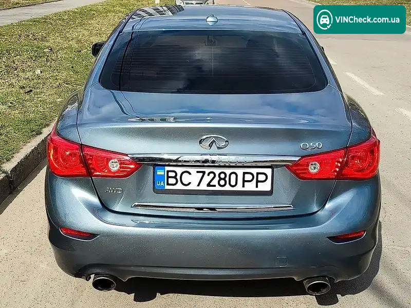 Infiniti Q50 2015, фото з оголошення 2 з 7, VIN JN1CV7ARXGM251411