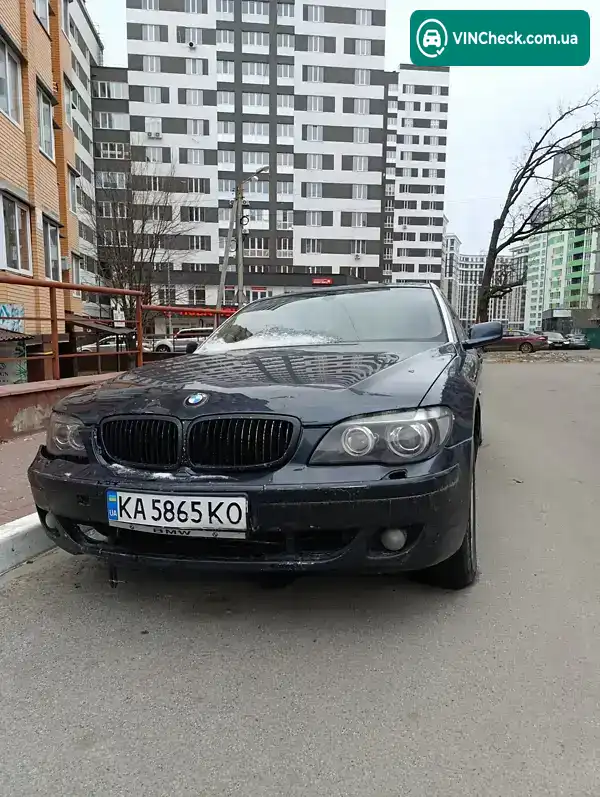 BMW 7 Series 2003, фото з оголошення 2 з 11, VIN WBAGF61090DG40456