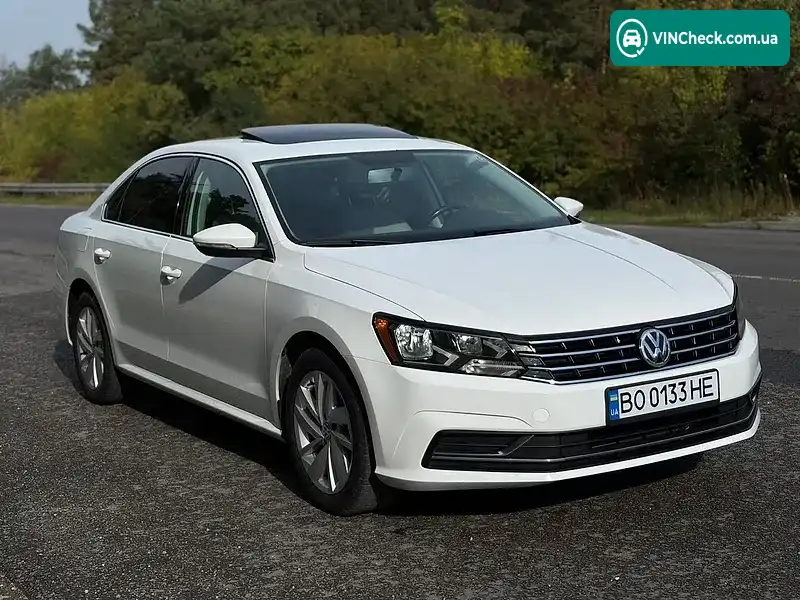 Volkswagen Passat 2017, фото з оголошення 2 з 15, VIN 1VWBA7A36JC014800