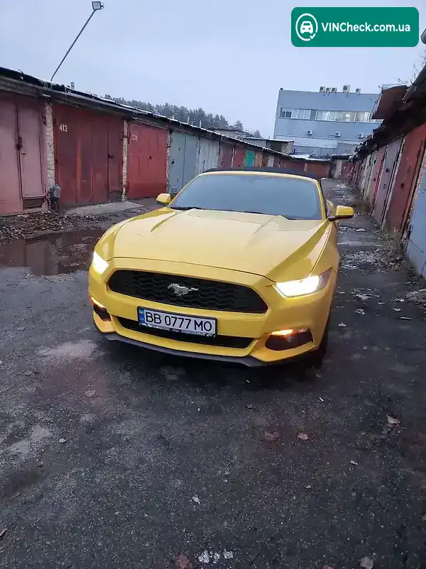 Ford Mustang 2016, фото з оголошення 1 з 9, VIN 1FATP8UH9G5292502